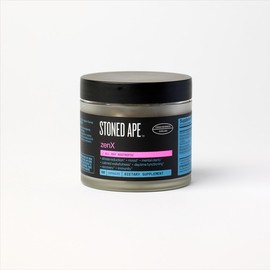 Stoned Ape ZenX - Nootropic & Adaptogenic Brain Supplement - Mood, Recovery Support, Cortisol Management - KSM66 Ashwaganda, L-Theanine, Holy Basil, Maitake - Keto, Paleo, Vegan - NSF Sport Certified
