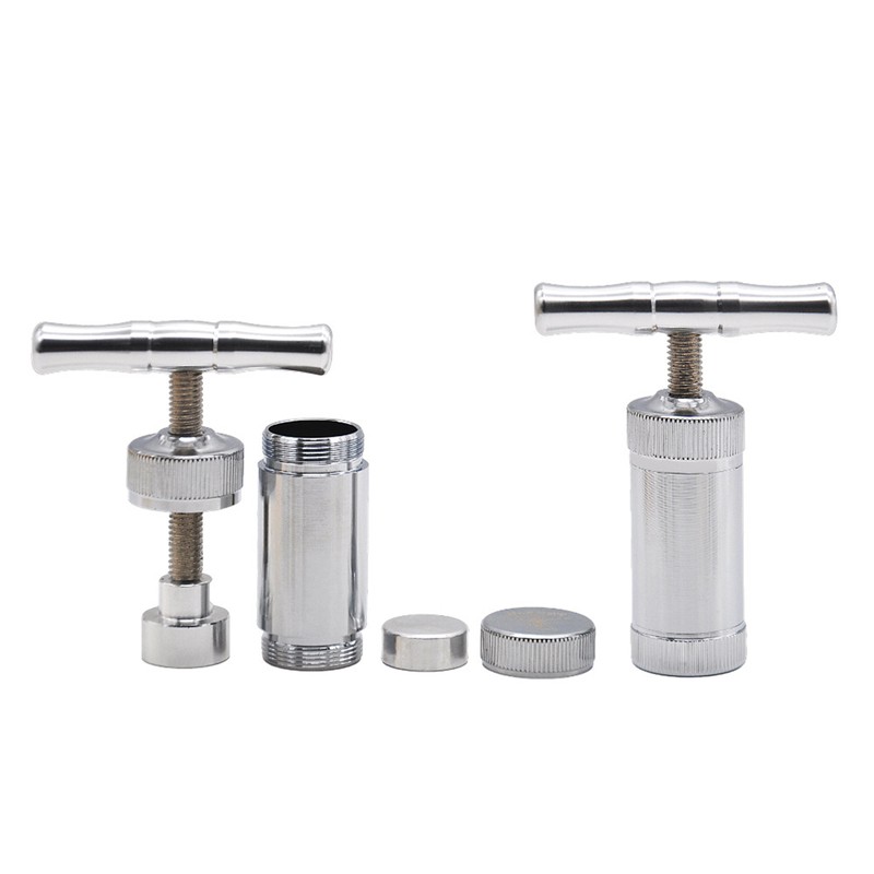 Mini Aluminum Alloy Spice Compression Tool Portable Single Handle Pollen