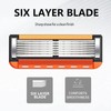 Men's Razor Blade Replacement, 48pcs Razor Blade & 1 Count