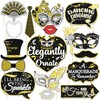 Masquerade Party Decorations Photo Booth Props, Masquerade Party Favors Supplies,