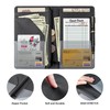 EcoVision Leather Waiter Book with Zipper Pocket - Server Booklet