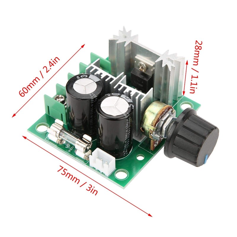 Motor Governor,Motor Speed Controller Module,PWM DC Motor Governor Stepless Variable