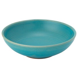Rikizo R-886489 Bowl, Blue, Turkey, Diameter 5.5 x Height 1.6 inches (14 x 4 cm), 9.2 fl oz (260 ml), Made in Japan