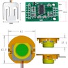 Wishiot 4PCS 50KG Load Cell Weighing Sensor Half-Bridge Strain Gauge