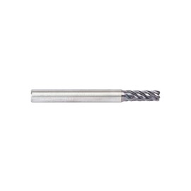WIDIA Hanita 577C05002T VariMill II 577C HP End Mill, 0.25 mm Radius, 5 mm Cutting Diameter, Carbide, AlTiN Coating, RH Cut, Straight Shank, 5-Flute