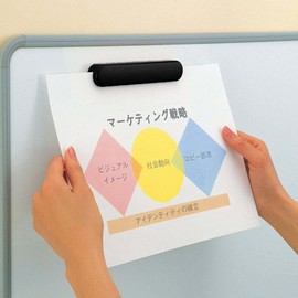 オート マグネット メモ クリップ メモクリップ掲示板 MCK-700Mシロ