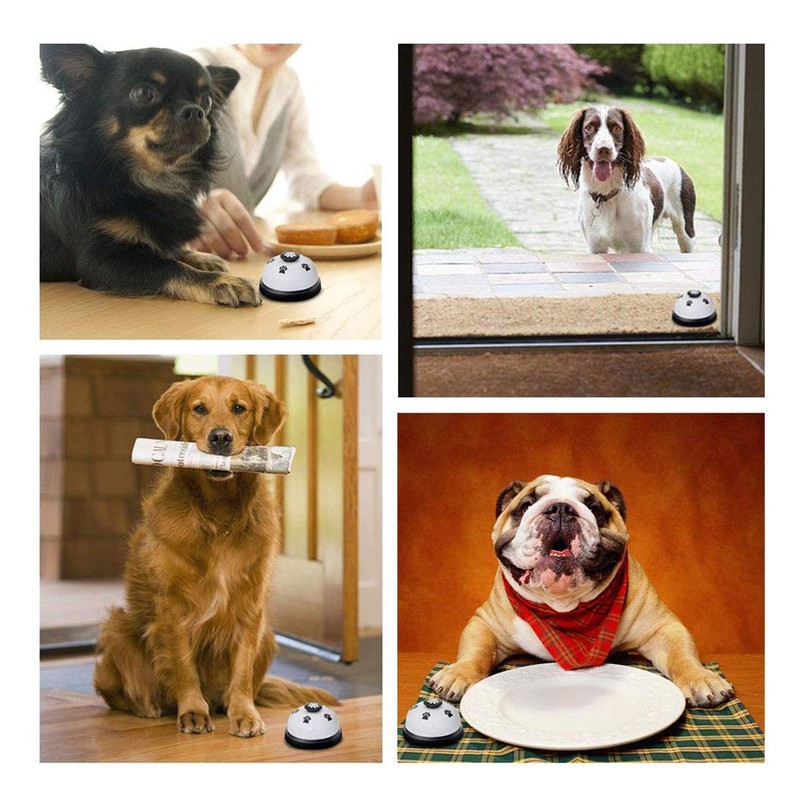 tooloflife Dog Training Bell Push Bell Pet Potty Training Communication
