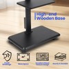 Rolling TV Cart - Mobile TV Stand with Power Outlet,Mobile