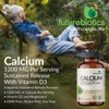 Futurebiotics Calcium 1200 MG Per Serving Sustained Release with Vitamin