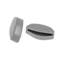 Anti Slip Nose Pads Replacement for Oakley Frogskins Range OO9284 OO9284A/Frogskins Hybrid OO9289 Sunglasses Frame, Silicone Soft Nose Pieces - Grey Thicker Size