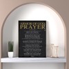 Christian Wall Art Religious Prayer Canvas Print with Inspirational Quote