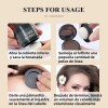 Polvo De Maquillaje Fibra Capilar Cubre Raíz De Cabello