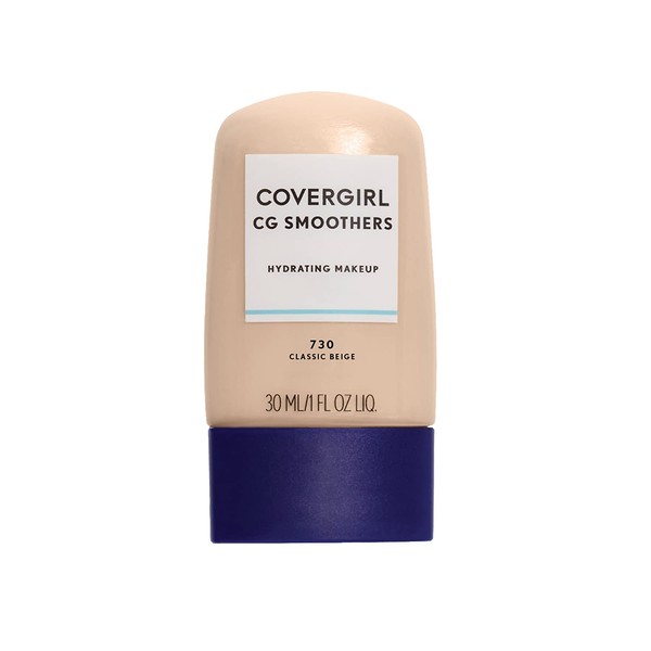 COVERGIRL Smoothers Hydrating Makeup Classic Beige, 1 oz (packaging may vary)