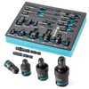 LIBRATON 20PCS Socket Adapter and Reducer Set, Impact Socket Adapters,
