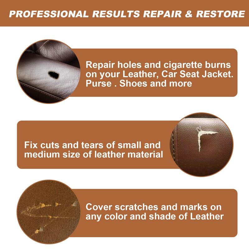 Unbranded Leather Repair Filler Cream Kit Restore Sofa Car Seat