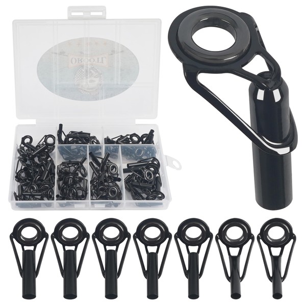 Fishing Rod Guides Ceramic Rod Tips Repair Kit Saltwater Line