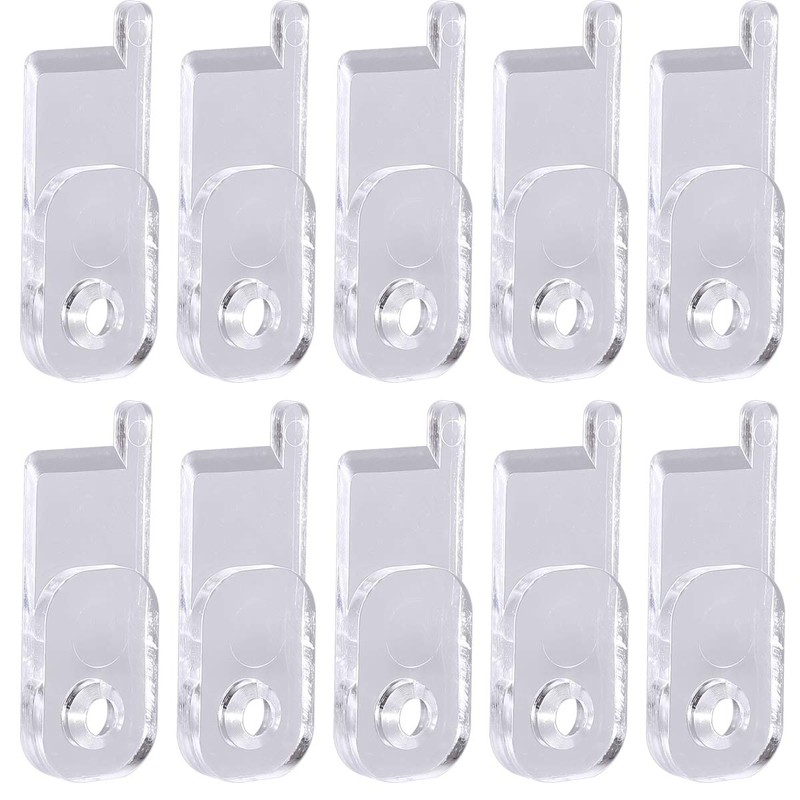 YLOVAN Toggle Switch Plate Cover Guard 10 Pack Clear -