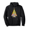 Oh Chemistree Periodic Table and Christmas with Chemistry Pullover Hoodie