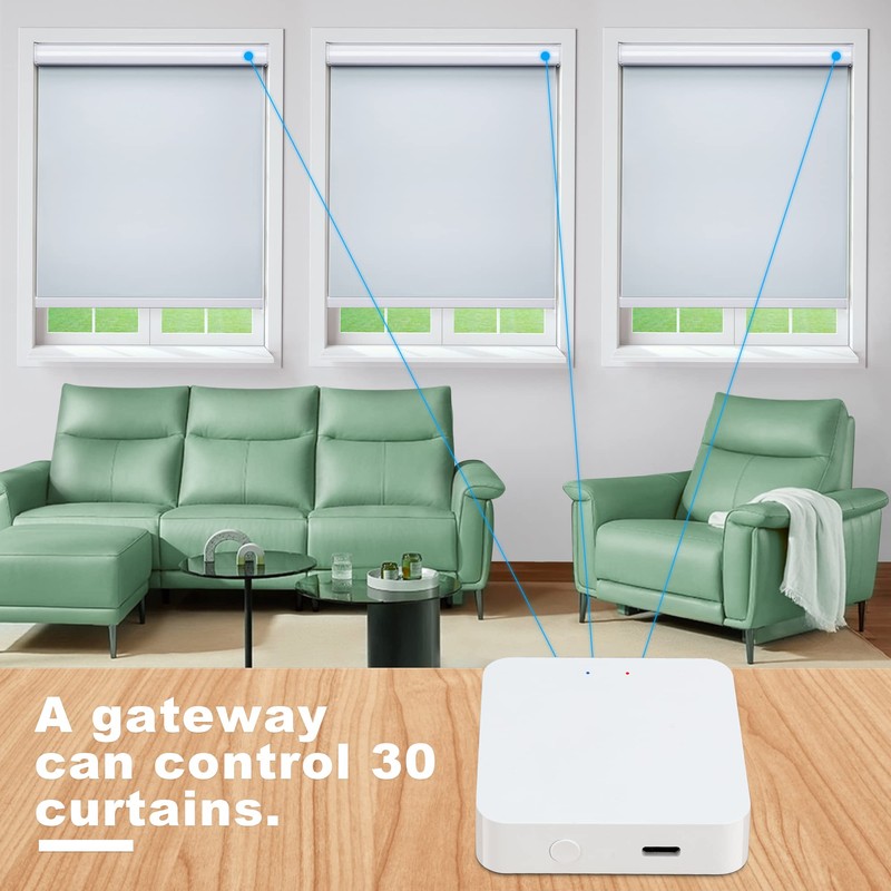JaeJaes Smart Zigbee Hub for JaeJaes Motorized Shades, Work for