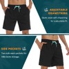 Nonwe Men's Swim Trunks Bathing Suits Quick Dry 4-Way Stretch
