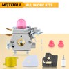 MOTOALL 531127910 Carburetor Kit for Husqvarna 130C 130L 330LK Trimmer