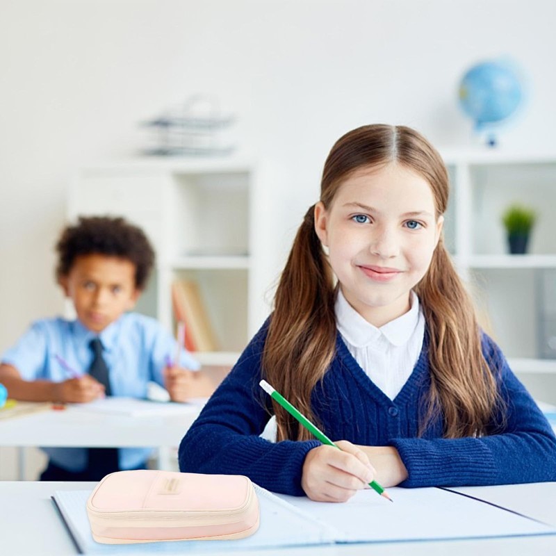 GWAWG Big Capacity Pencil Pen Case Portable Pencil Pen Bag