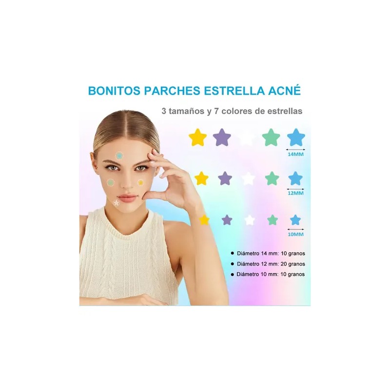 560pzs Mascarillas Estrella Para El Acne Espinillas Granos