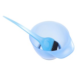 VICASKY 1 Set Hair Dyeing Bowl and Brush Easy to Use Mixing Tools for Hair Coloring Durable Compact Design Stylish for Home Salon Use