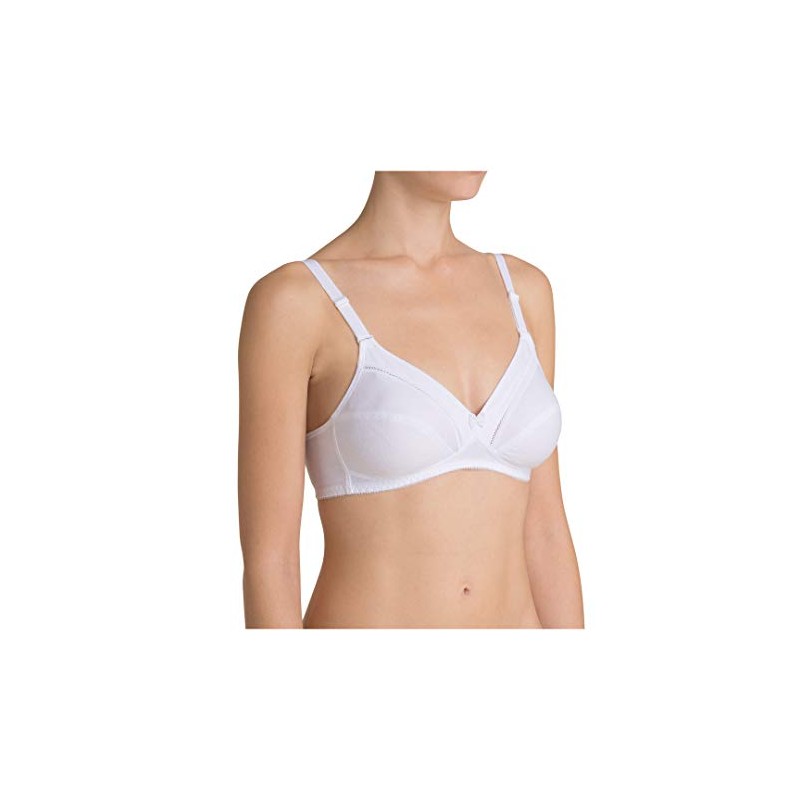 Triumph Womens Cotton Classic Stretch N Bra, White, 38B UK