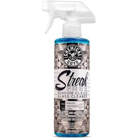 Chemical Guys CLD30016 Streak Free Glass & Window Cleaner (Works on Glass, Windows, Mirrors, Navigation Screens & More; Car, Truck, SUV and Home Use), Ammonia Free & Safe on Tinted Windows, 16 fl oz