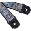 D'Addario Leather Locking Guitar Strap, Tiki