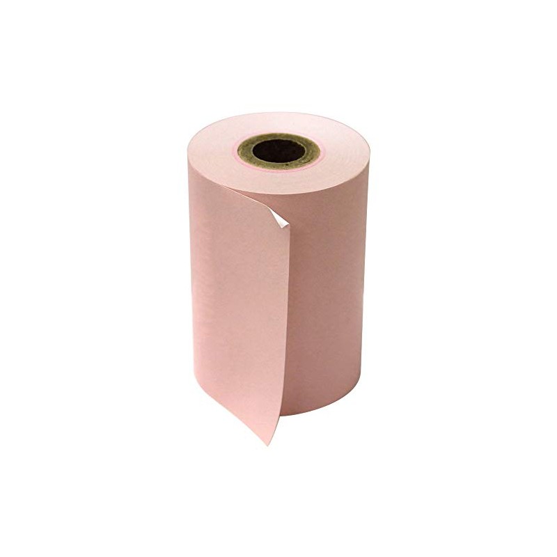 mita Heat Sensitive Color Roll Paper, Pink, 2.3 x 15.7
