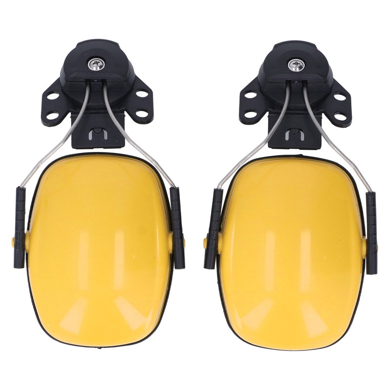 1 Pair Safety Helmet Ear Muff Noise Reduction Helmet Hard