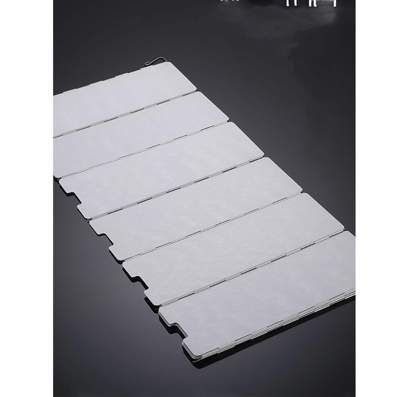 SPPHONEIX 10-Plate Foldable Aluminum Wind Shield for Camping Cookers and