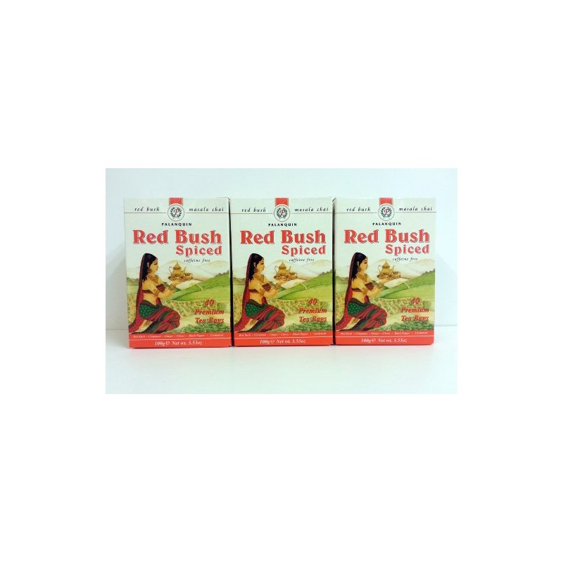 Palanquin Red Bush Spiced Tea (3 boxes)