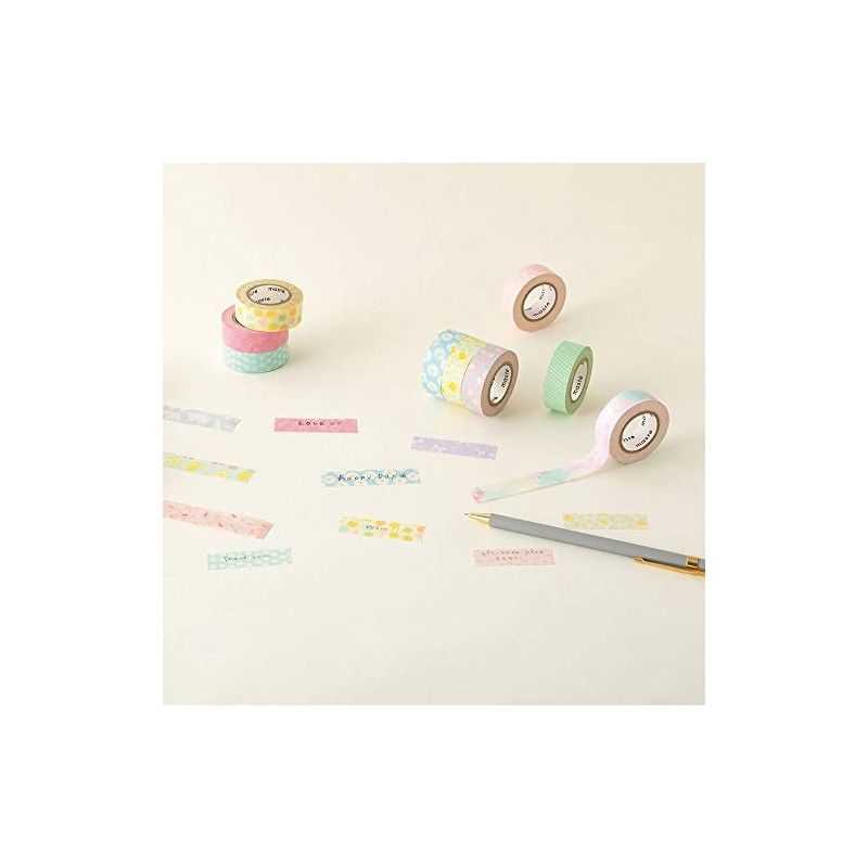 Marks MST-FA12-E Masking Tape with Water-Based Pens, Small Roll, "Master",