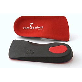 R3D 3/4 Orthotic Insoles Arch Support Foot Soothers Pronation Fallen Arches Flat (UK XLarge: 11-13)