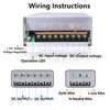DC 60V 10A 600W Fuente Conmutada Transformador 220V CA-CC 60V