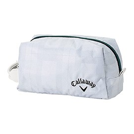 Callaway Style Round Pouch WHT FW 22 Men's Round Pouch, White