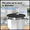 IMPRESA Sous Vide Silicone Lid for Precision Cooking Compatible with