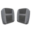 NLQR Front Both Sides Bottom Replacement Seat Covers Cloth Light
