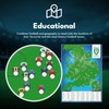 Football Ground Map 92 Club - Football Stadium A1 Wall