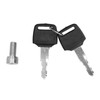 Motorcycle Helmet Lock Keys AntiTheft Security Stainless Steel Fit for