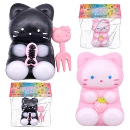 UOY Cat Paw Squishy Toy, Pack of 22 Cat Paws Squishy Anti-Stress Toy, Squishy Taba Squishy, Fufu Squishy Cat Paw Fidget Toys Squeeze Anti-Stress Ball