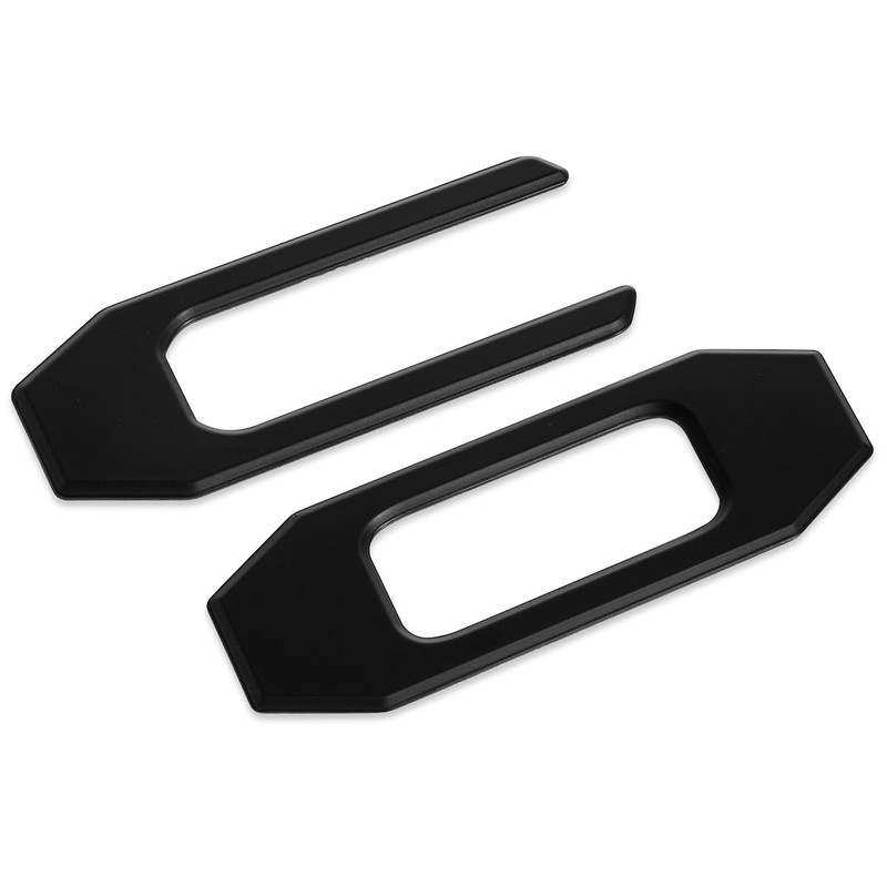 EyeCatcher Tailgate Insert Letters Compatible with 2016-2023 Tacoma (Satin Black)