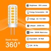 TRIJZHOU G4 120V LED Light Bulb 3W (20W 30W Halogen