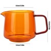 550ml Cup Coffee Sharing Cup Borosilicate Glass Cup Household Supplies