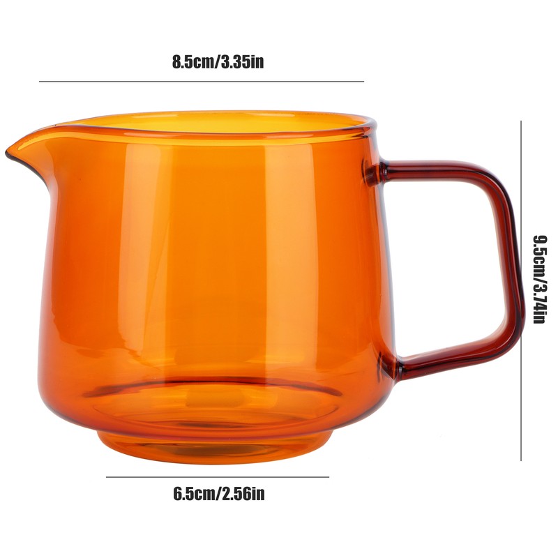 550ml Cup Coffee Sharing Cup Borosilicate Glass Cup Household Supplies