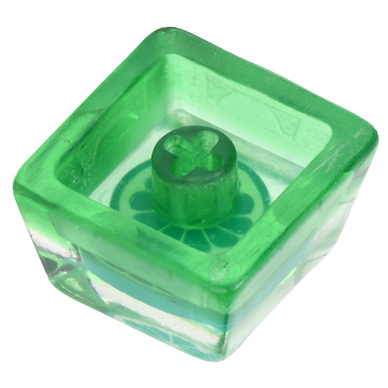 Resin Keycap HandMade CorrosionResistant Universal Mechanical Keyboard Accessories(Lime )