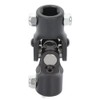 OCPTY Black Universal Steering Shaft U-Joint Coupler 3/4"-36 Spline *